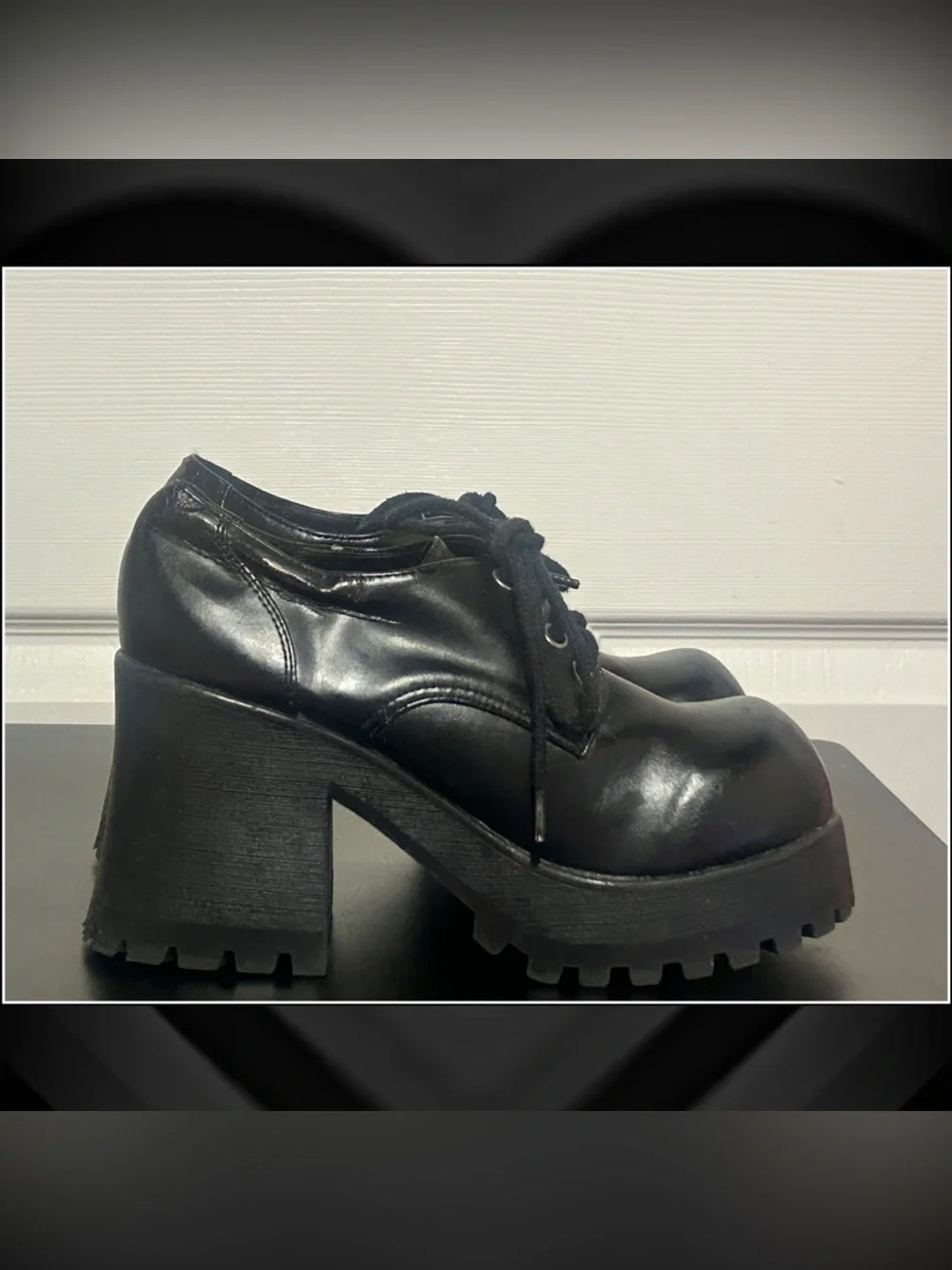 Vintage 90s Y2K Chunky Platform Oxfords